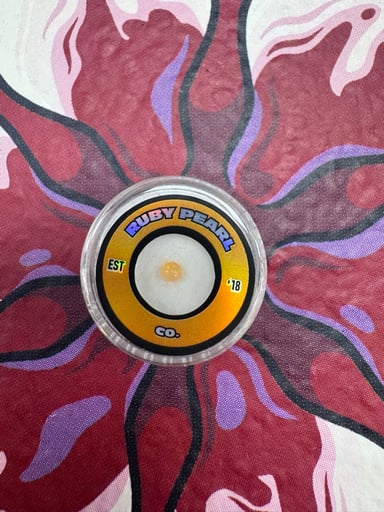 Preview pic of Ruby pearl 3mm orange opal