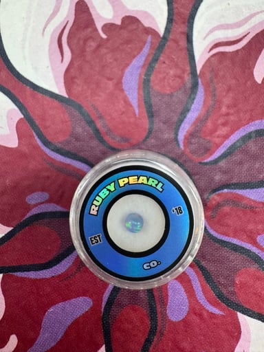 Preview pic of Ruby pearl 4mm blue opal