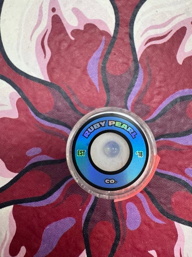 Preview pic of Ruby pearl 5mm blue opal