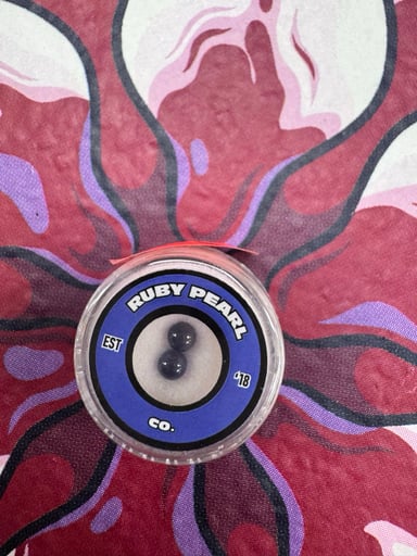 Preview pic of Ruby pearl 4mm blue saphire 2pk