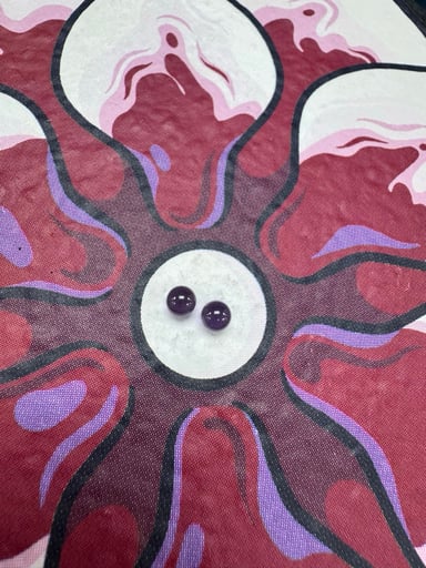 Preview pic of Ruby pearl 5mm purple sapphire pearls