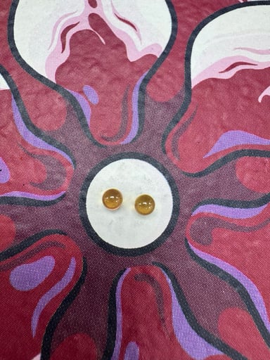 Preview pic of Ruby pearl 5mm yellow sapphire pearls