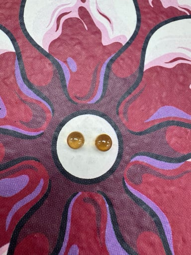 Preview pic of Ruby pearl 6mm yellow sapphire pearls