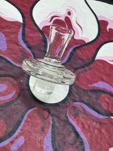 Preview pic of Campfire quartz tower cap uv light green