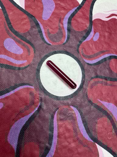 Preview pic of Ruby pearl 3mm x 18mm ruby pillars