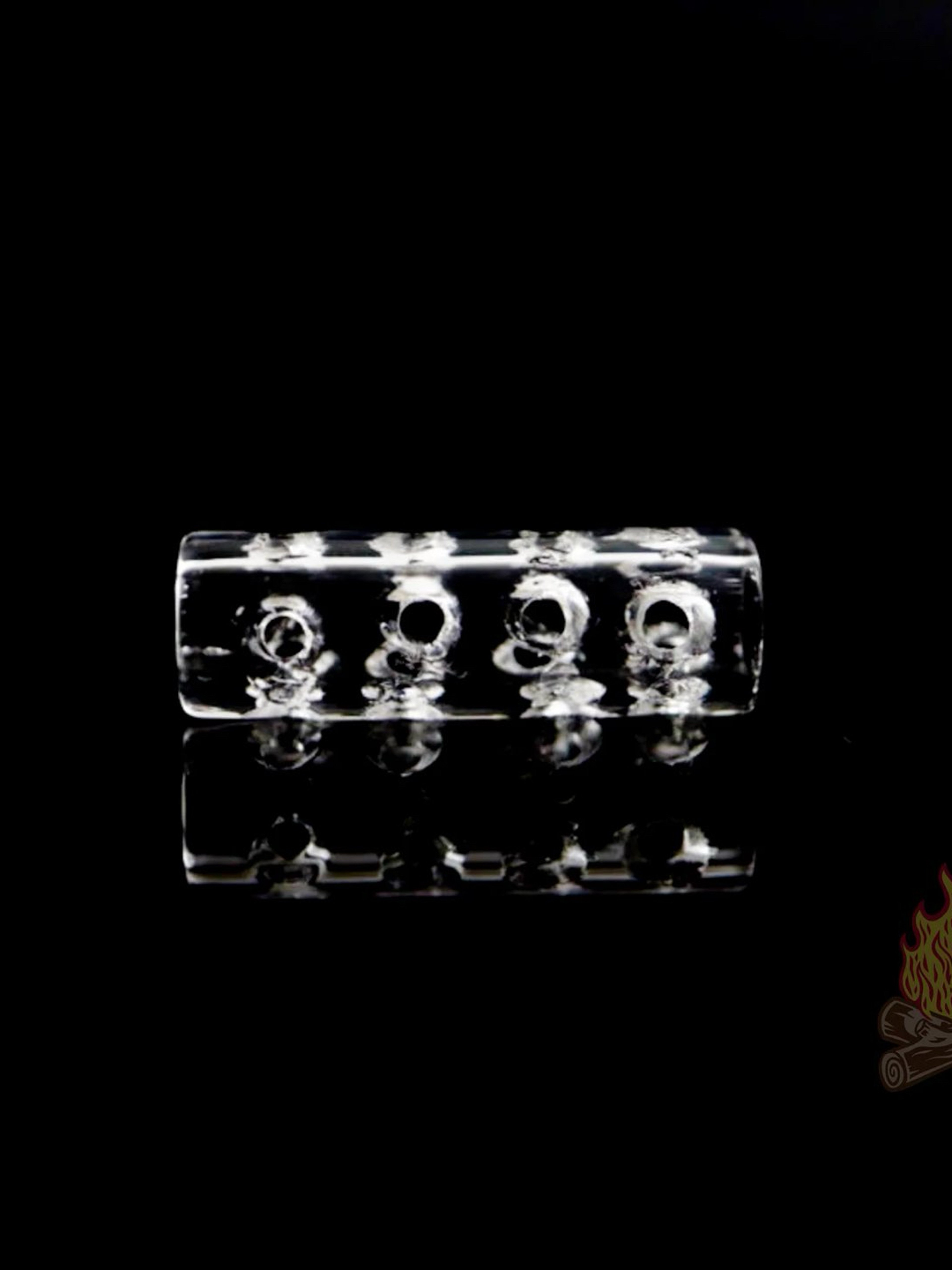 Campfire hollow with holes 6x18mm pillar image 0