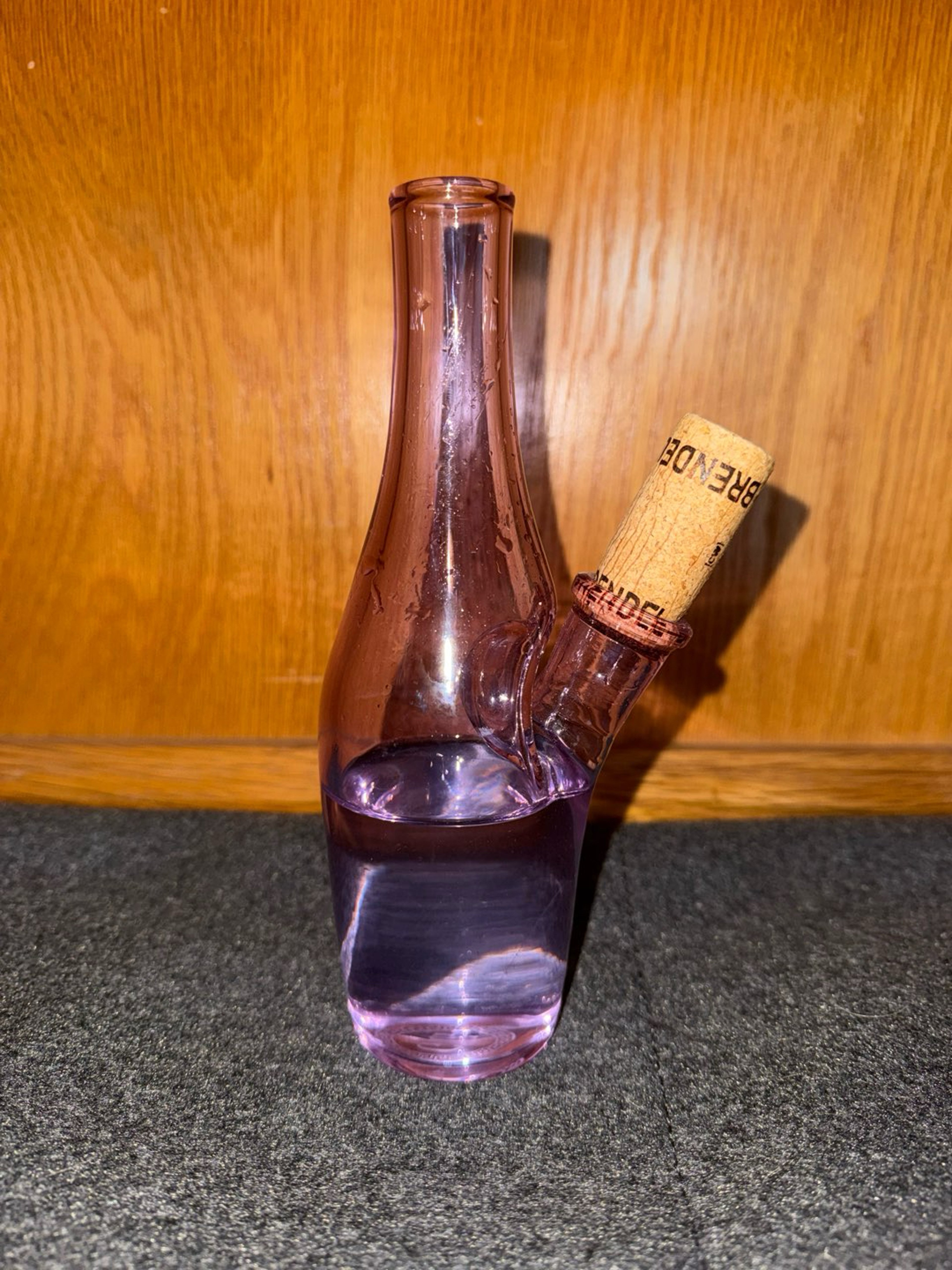 Purple saki bottle image 0