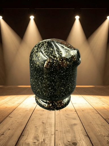 Preview pic of Puffco Pivot Top Spins Pearls Black Dichroic Round Top