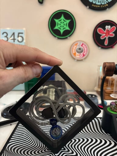 Preview pic of Ball cap pendant with lanyard