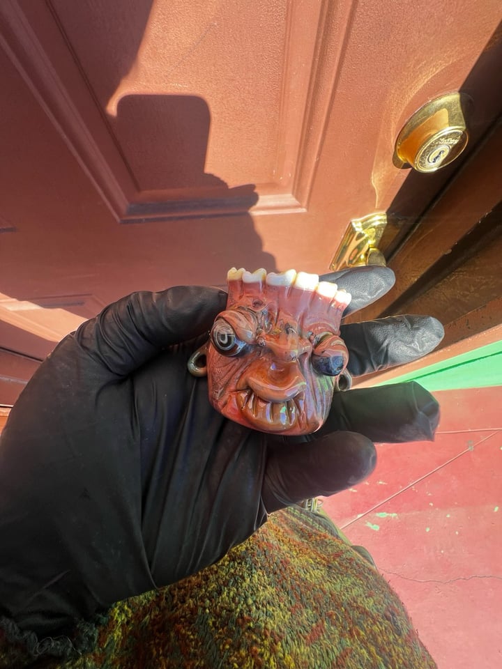 Evil q tip man | Shop Alternative Glass on GlassPass