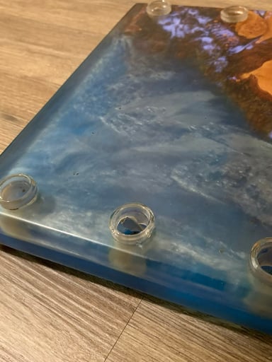 Preview pic of Slide stand 6 hole, packing station, custom piece, UV