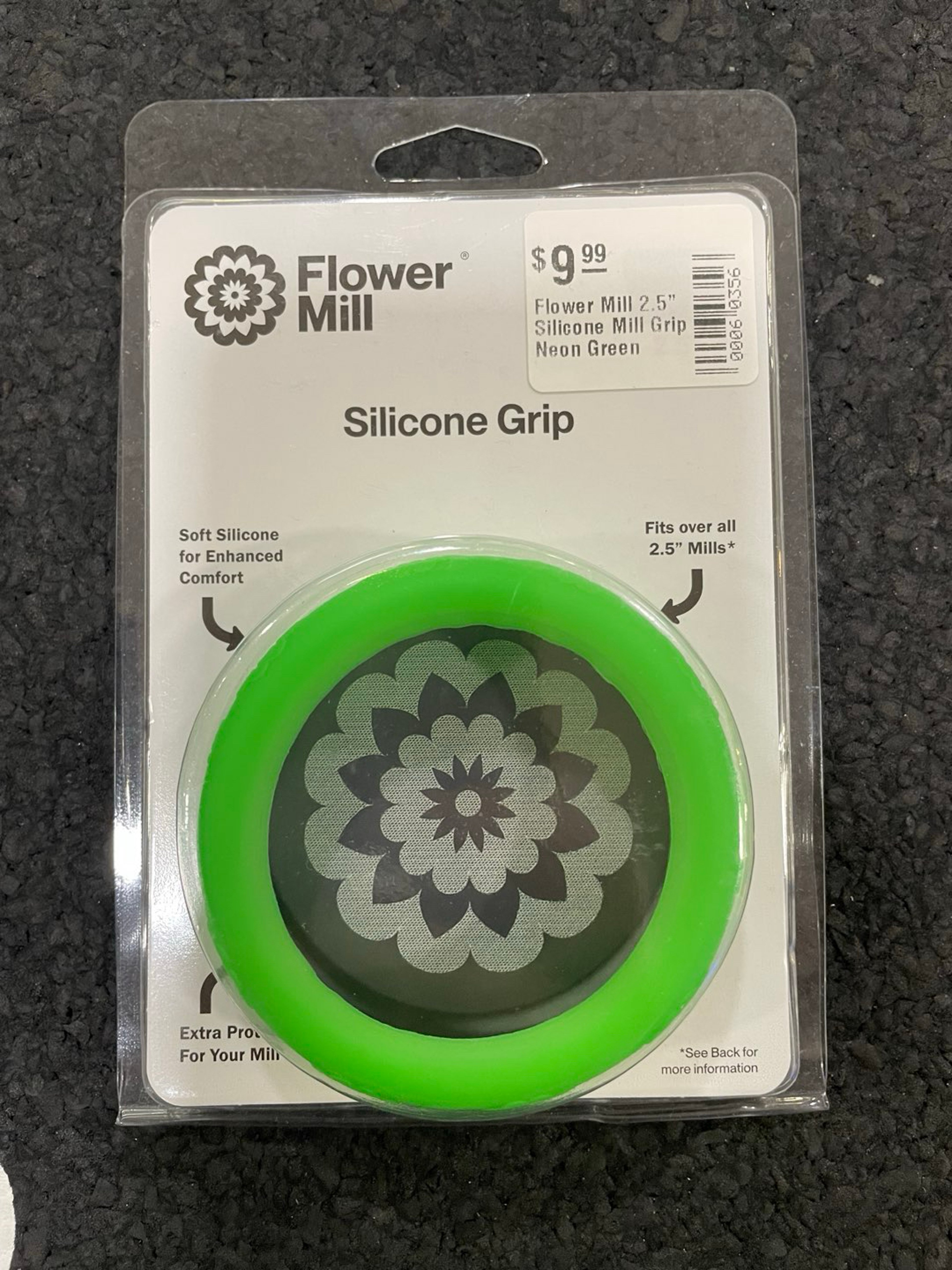 Flower Mill Grip 2.5” Green image 0