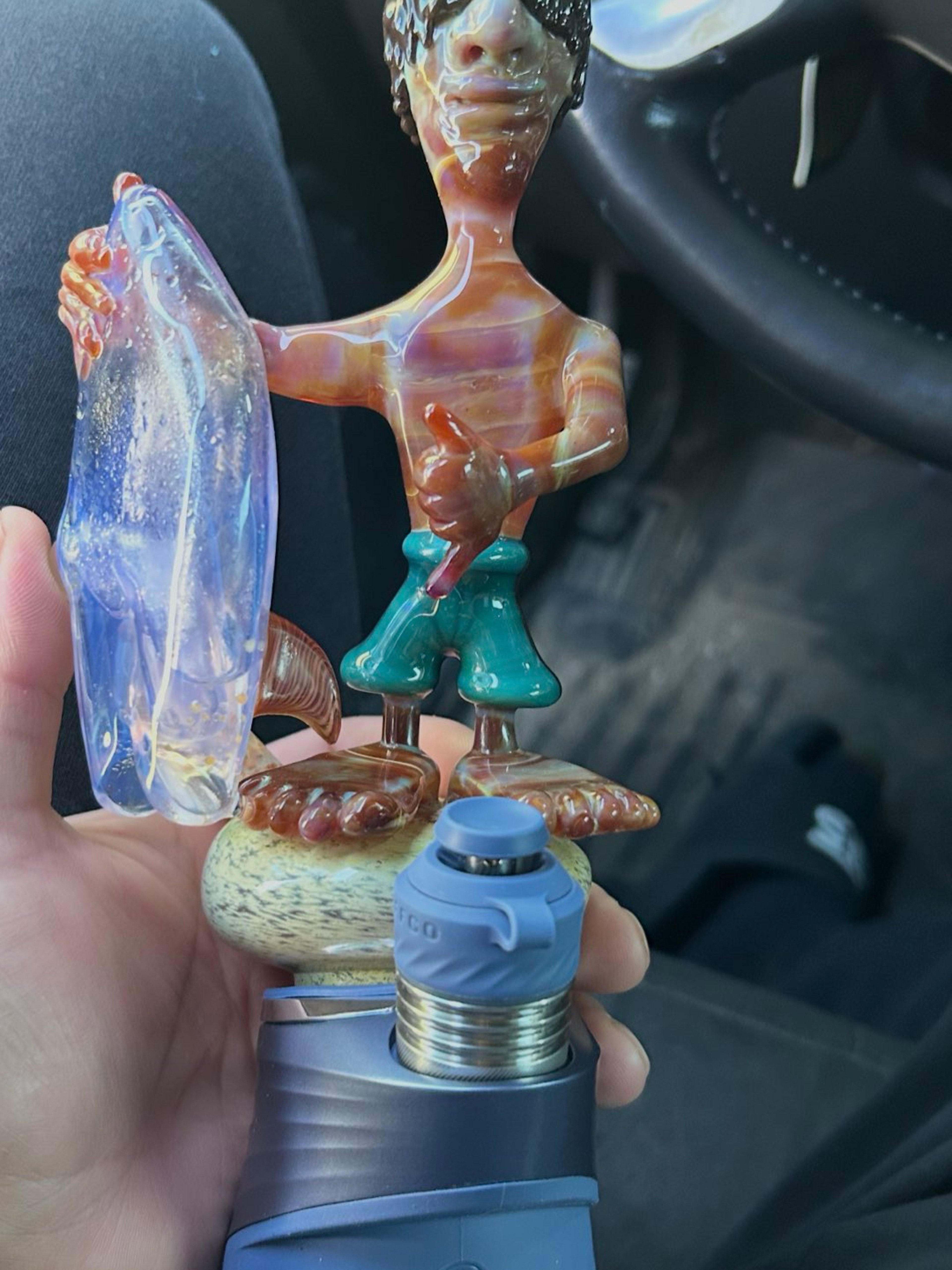 Preview pic of The Algae Surfer Puffco Attachment