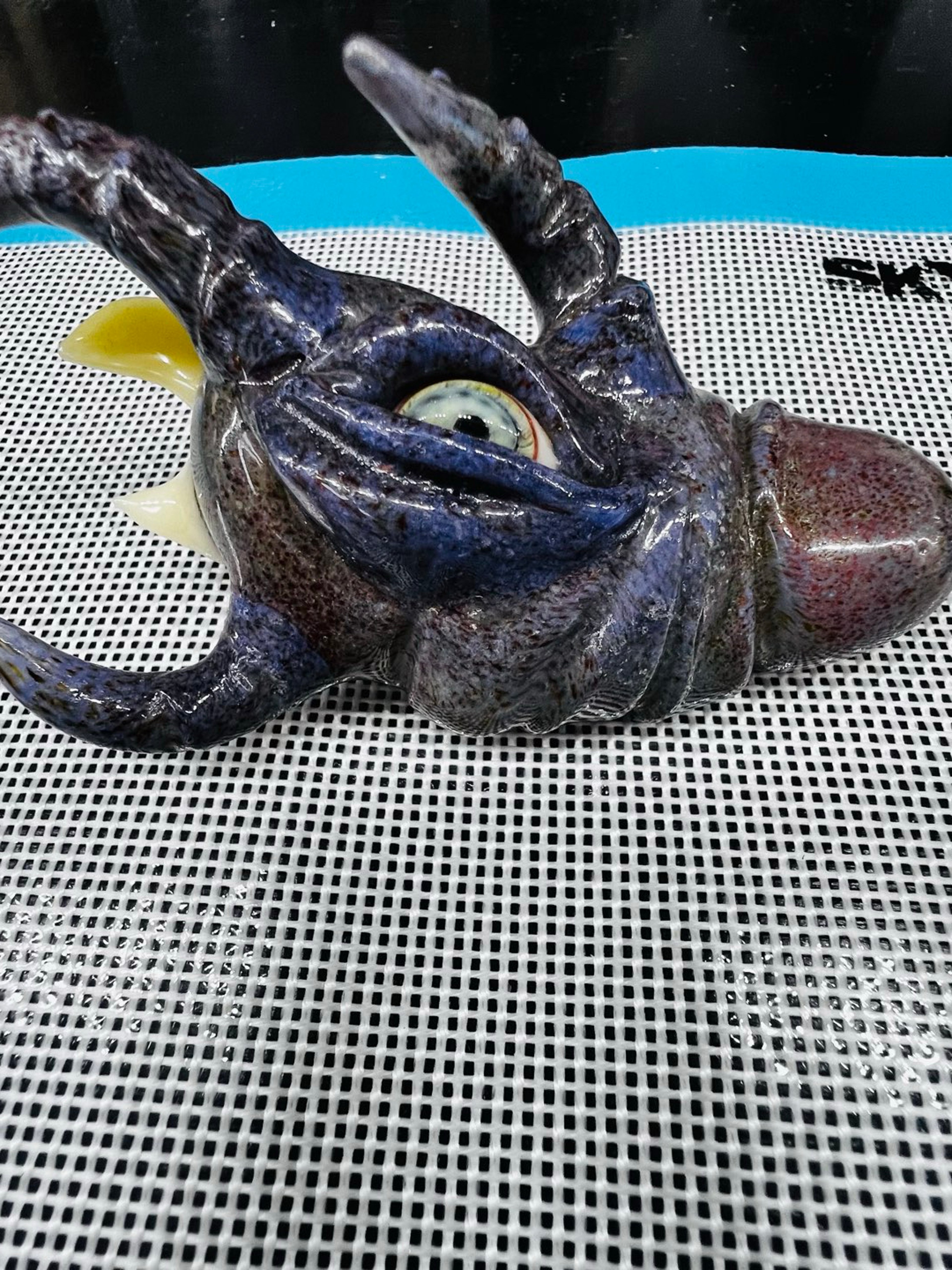 Preview pic of SALT - Saw Dragon - Signed 2010 - Glass Pipe