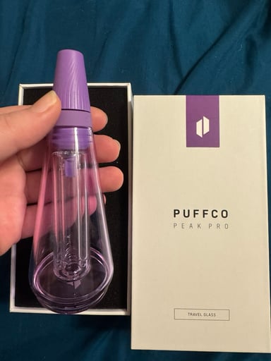 Preview pic of Purple puffco travel glass