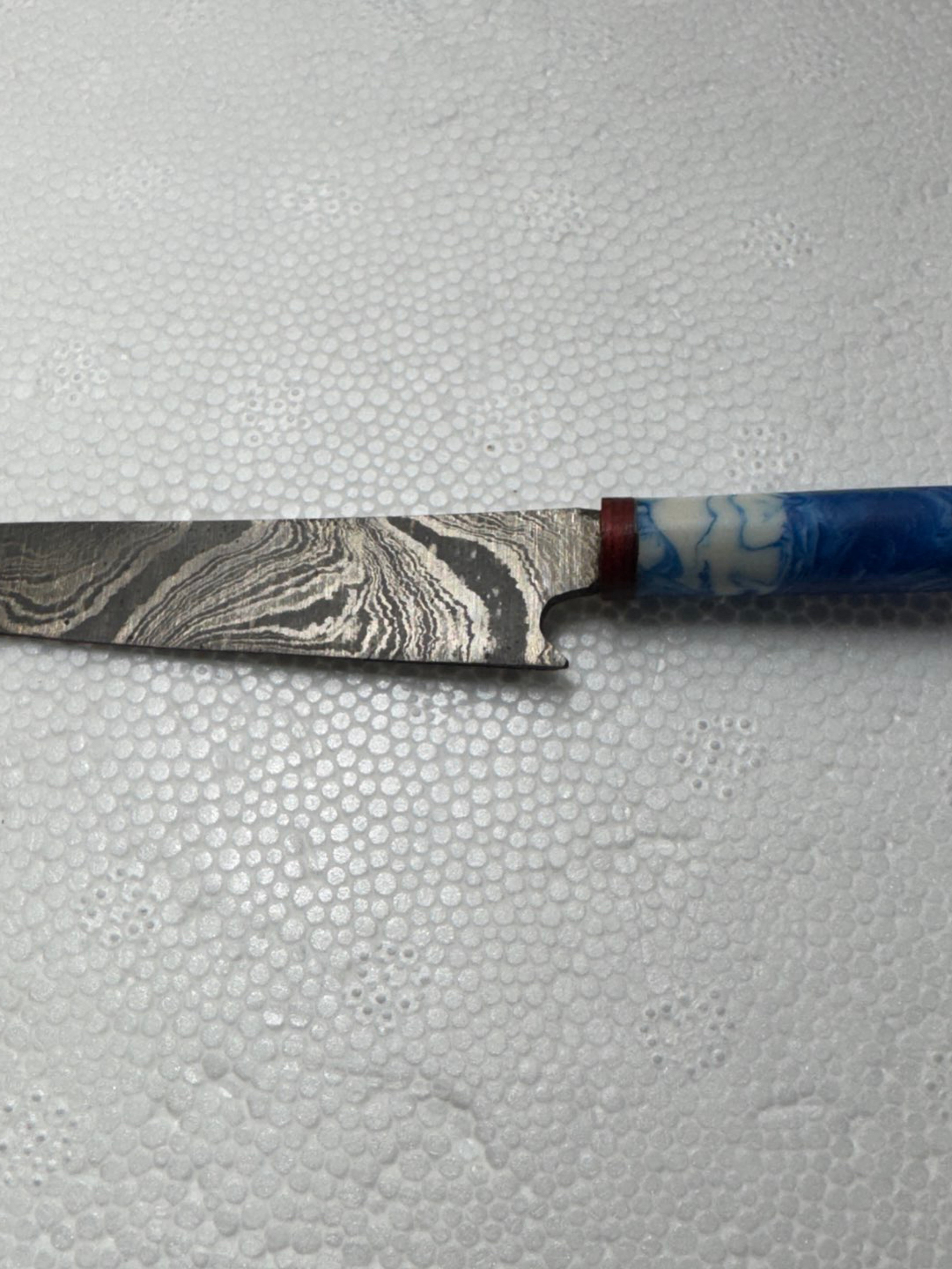 Custom Damascus Dabber image 0