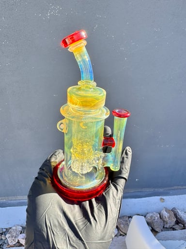 Preview pic of Early Bronx Mini Klein Recycler Silver Fume 10mm