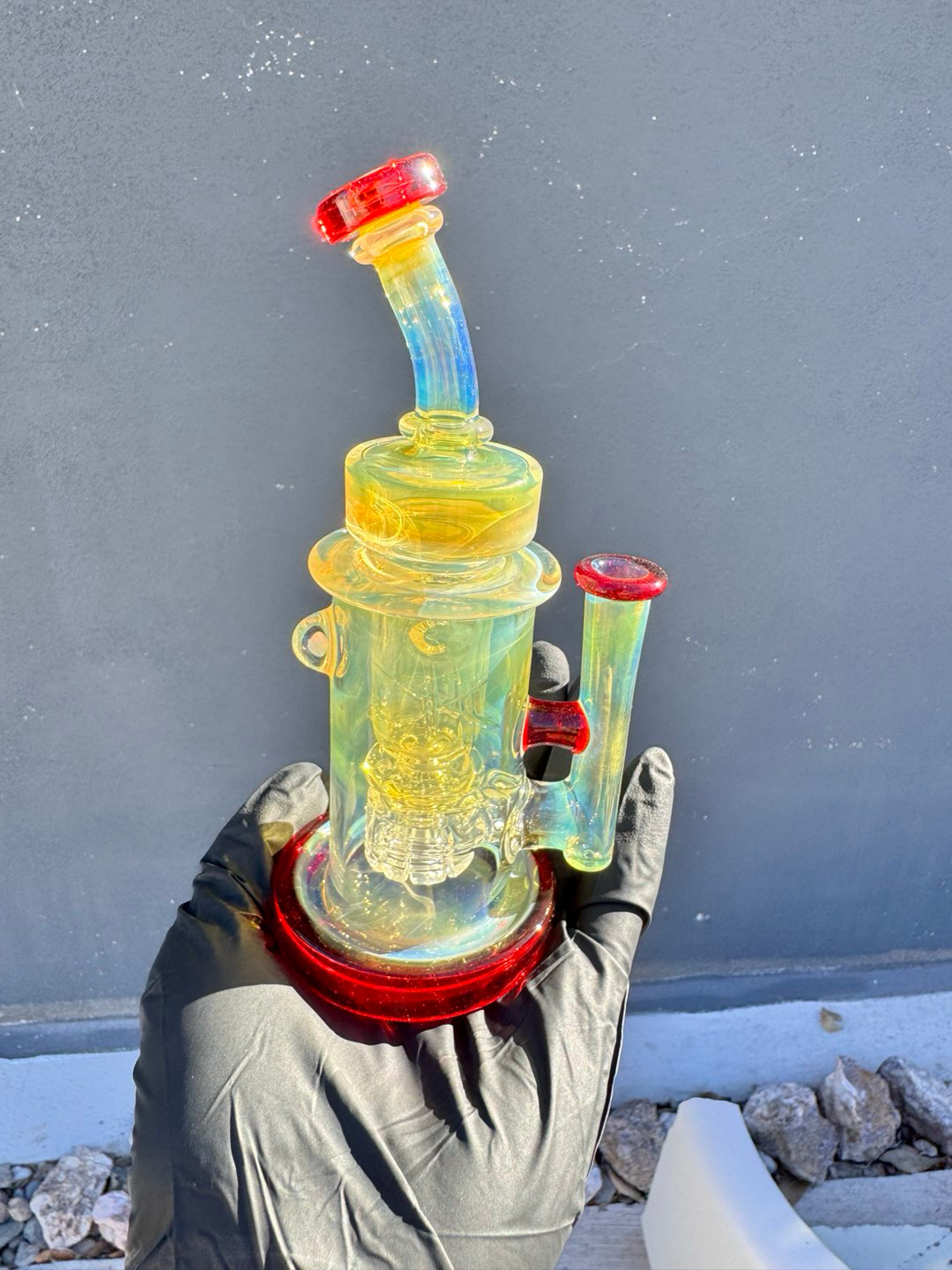 Early Bronx Mini Klein Recycler Silver Fume 10mm image 0