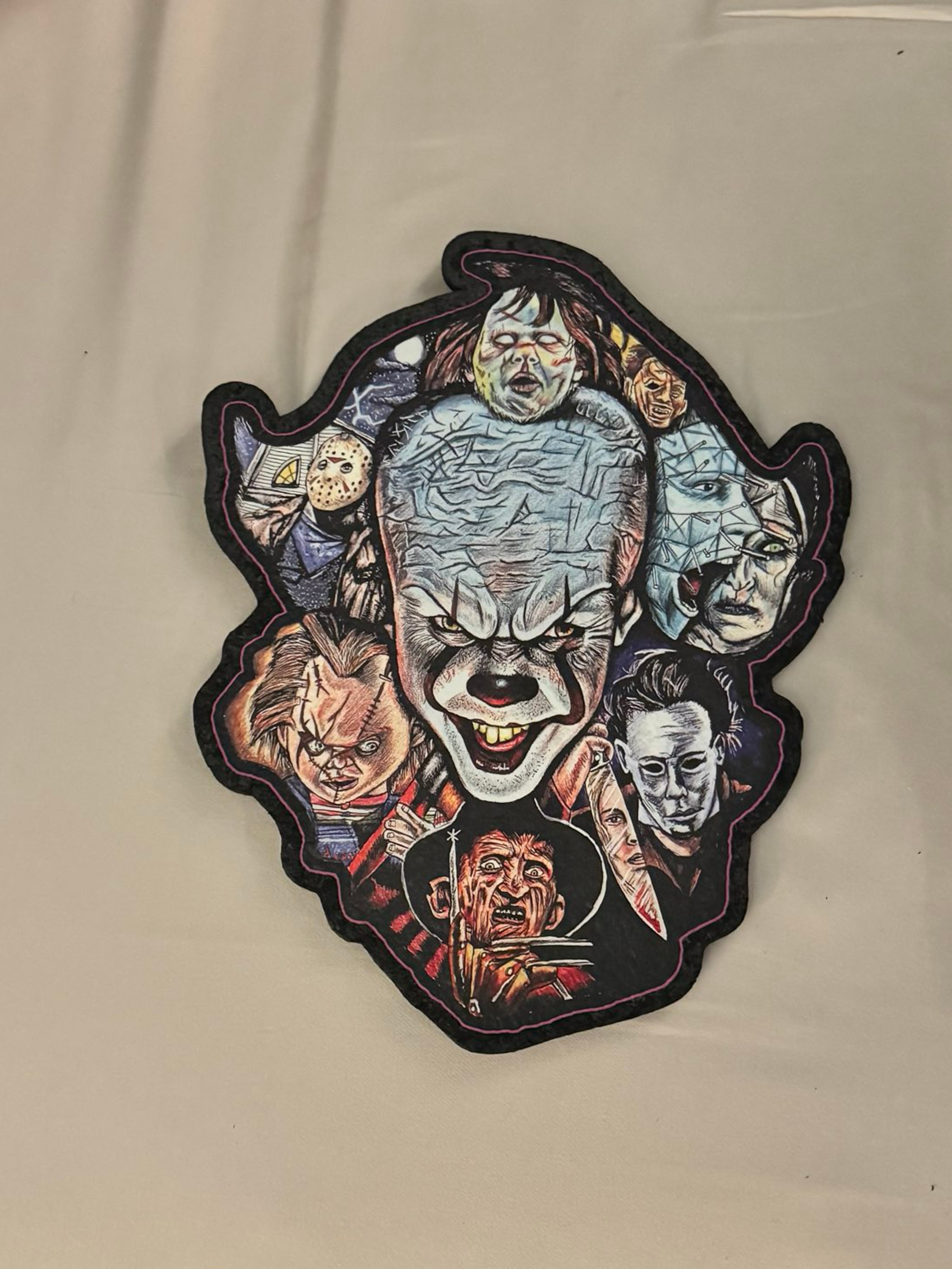 Forever rising Halloween horror IT the clown mash up moodmat image 0