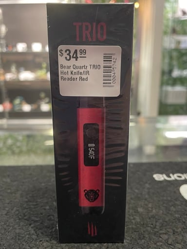 Preview pic of Bear Quartz TRIO Hot Knife/IR Reader Black, Red