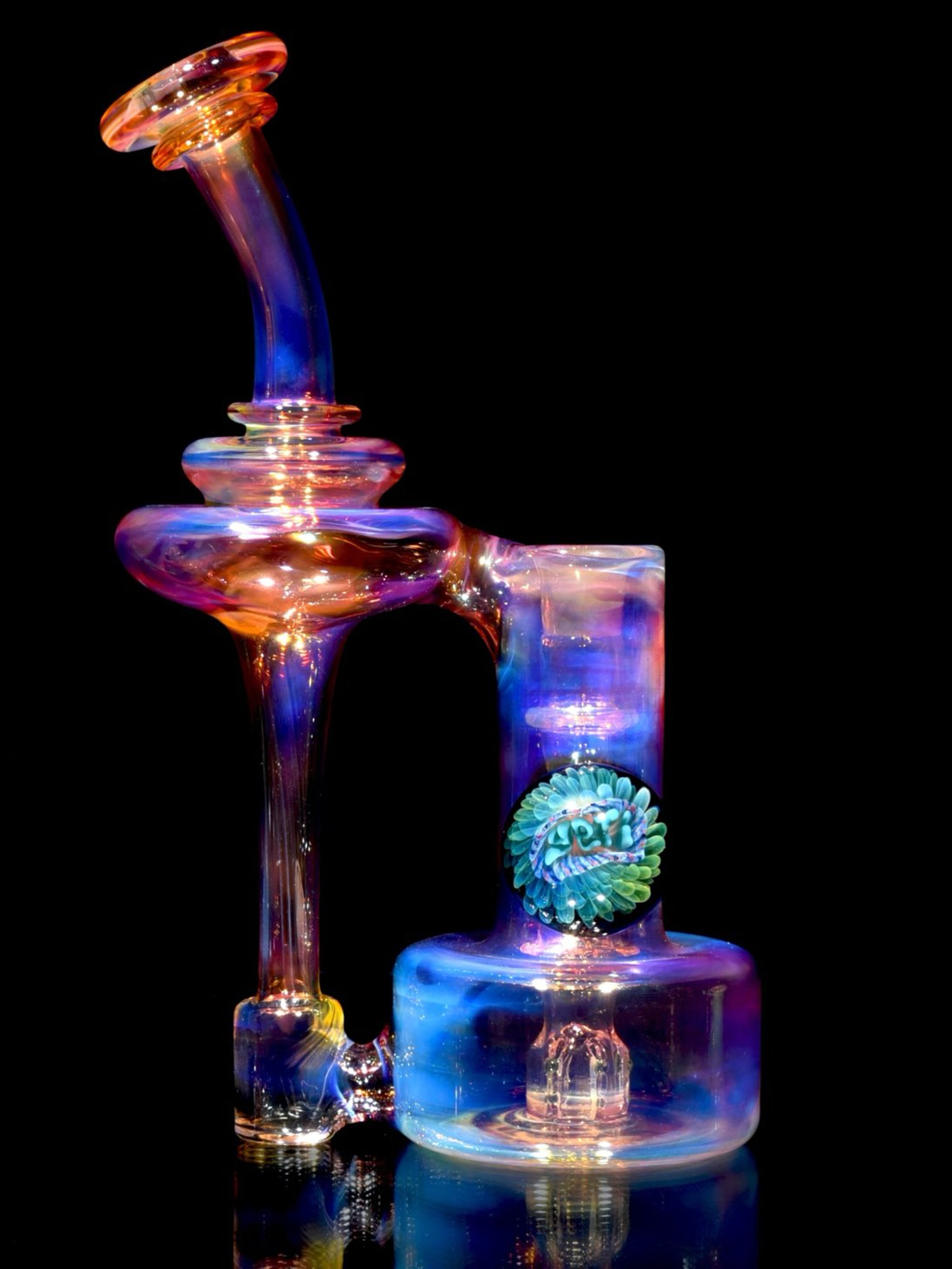 Yeti Dabs - Fully-fumed & Gridded RBR w/ Signature Marble - 14mm Female image 0