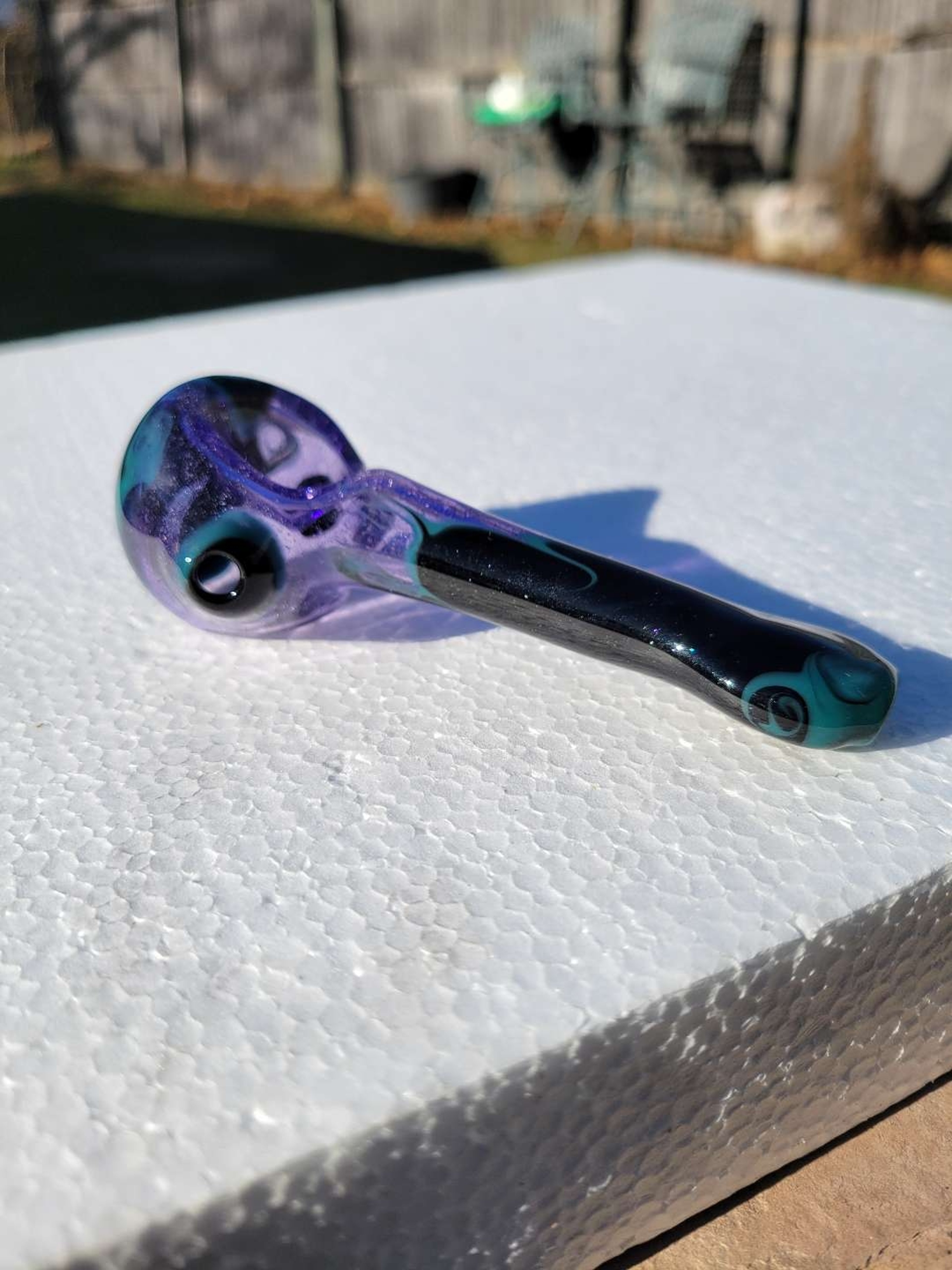 Preview pic of Wave spoon purp/aqua/black