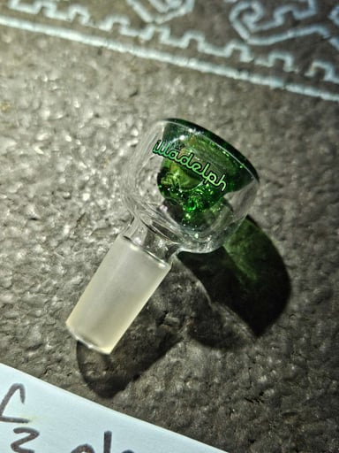 Preview pic of Illadelph 14mm 5-hole green accent slide