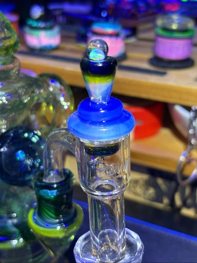 Preview pic of 💎 Opal Bell Top Terp Slurper Cap 💎