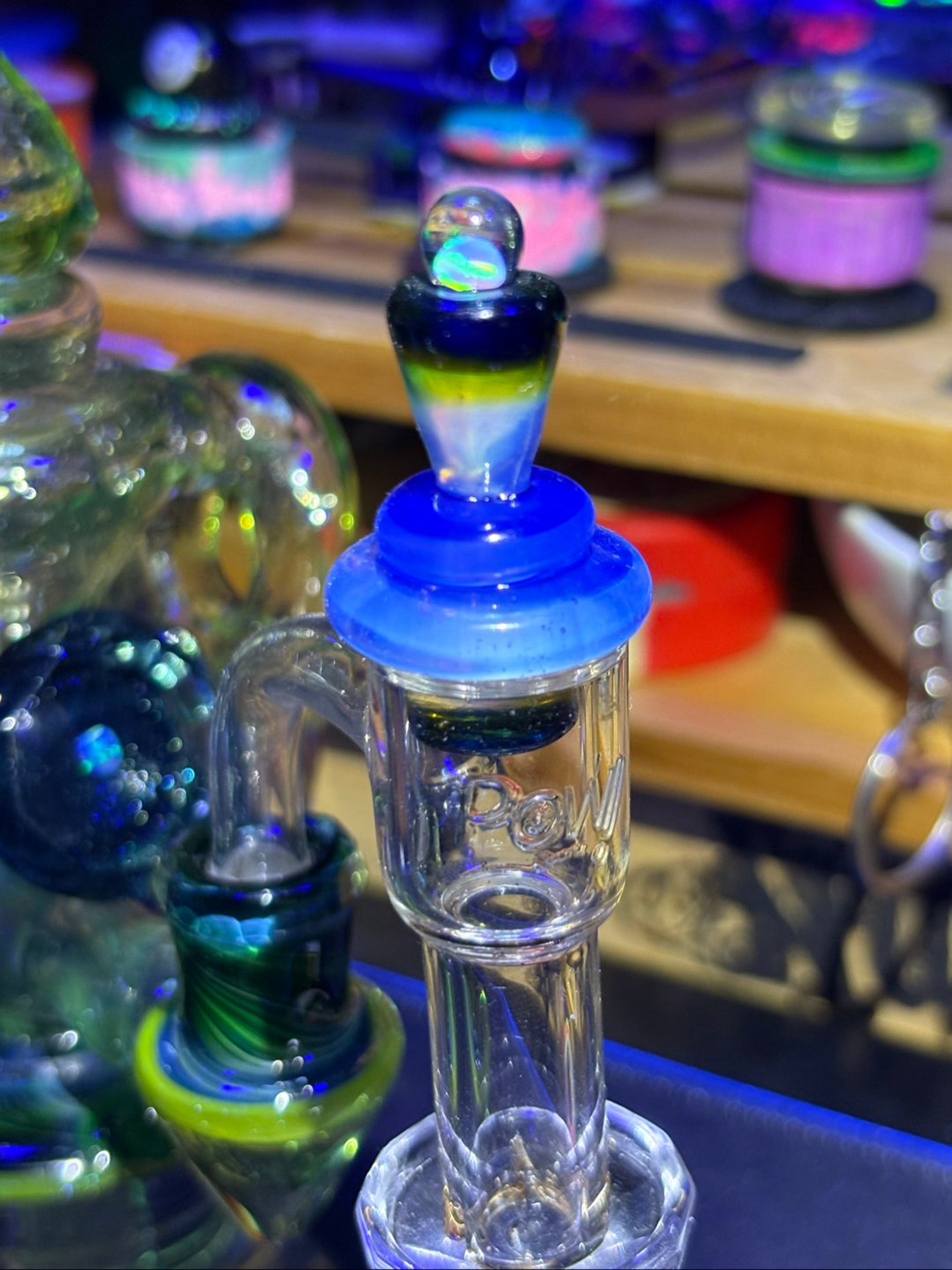 Preview pic of 💎 Opal Bell Top Terp Slurper Cap 💎