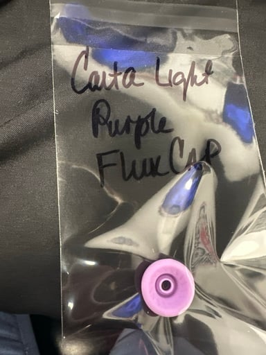 Preview pic of Carta flux cap Light Purple tuff tethers