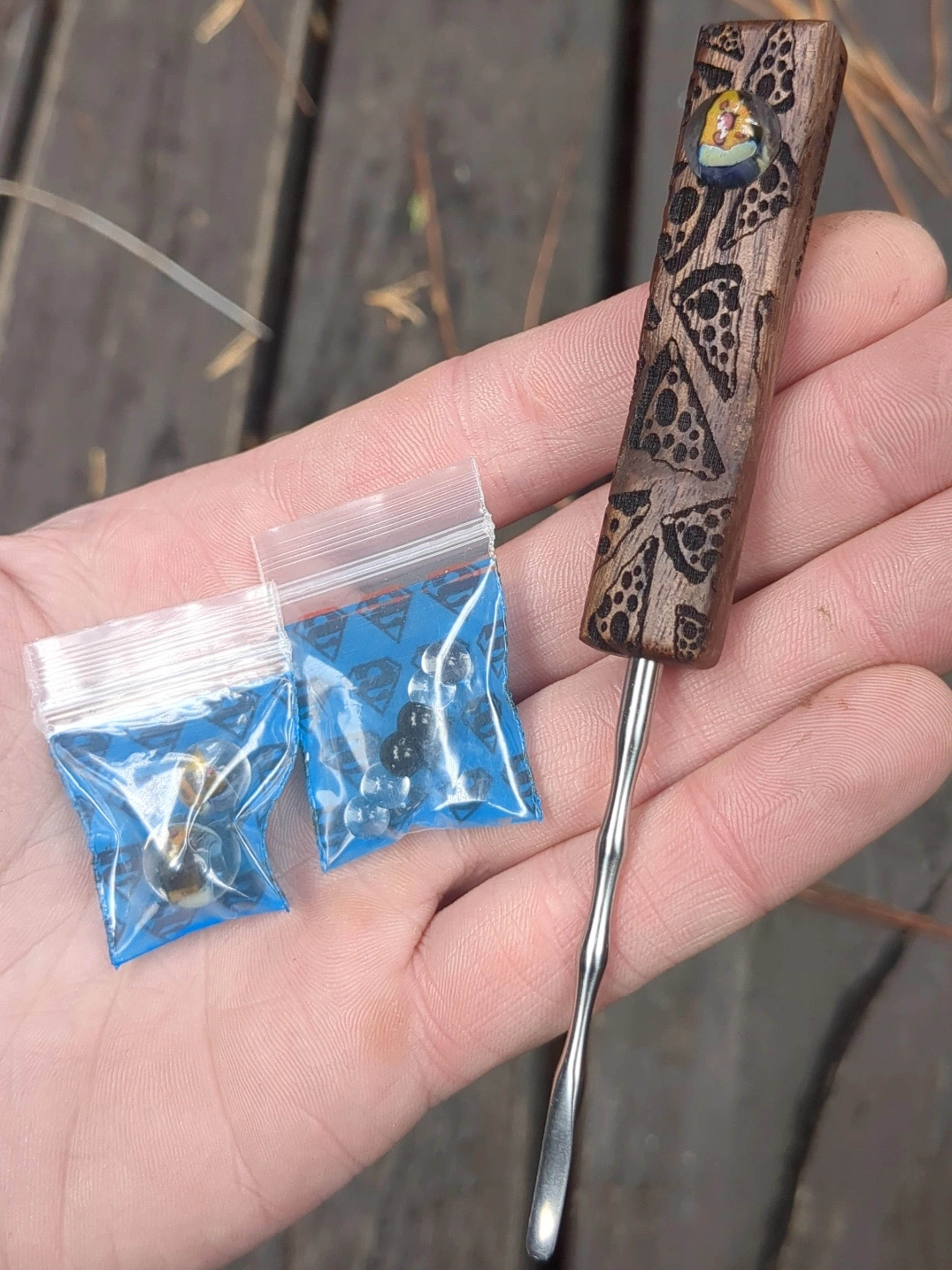 Preview pic of Slabslicer710 mi. Series Signature Scoop # 7 matching slurper set included "🍕"