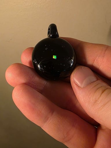 Preview pic of Black opal pendant