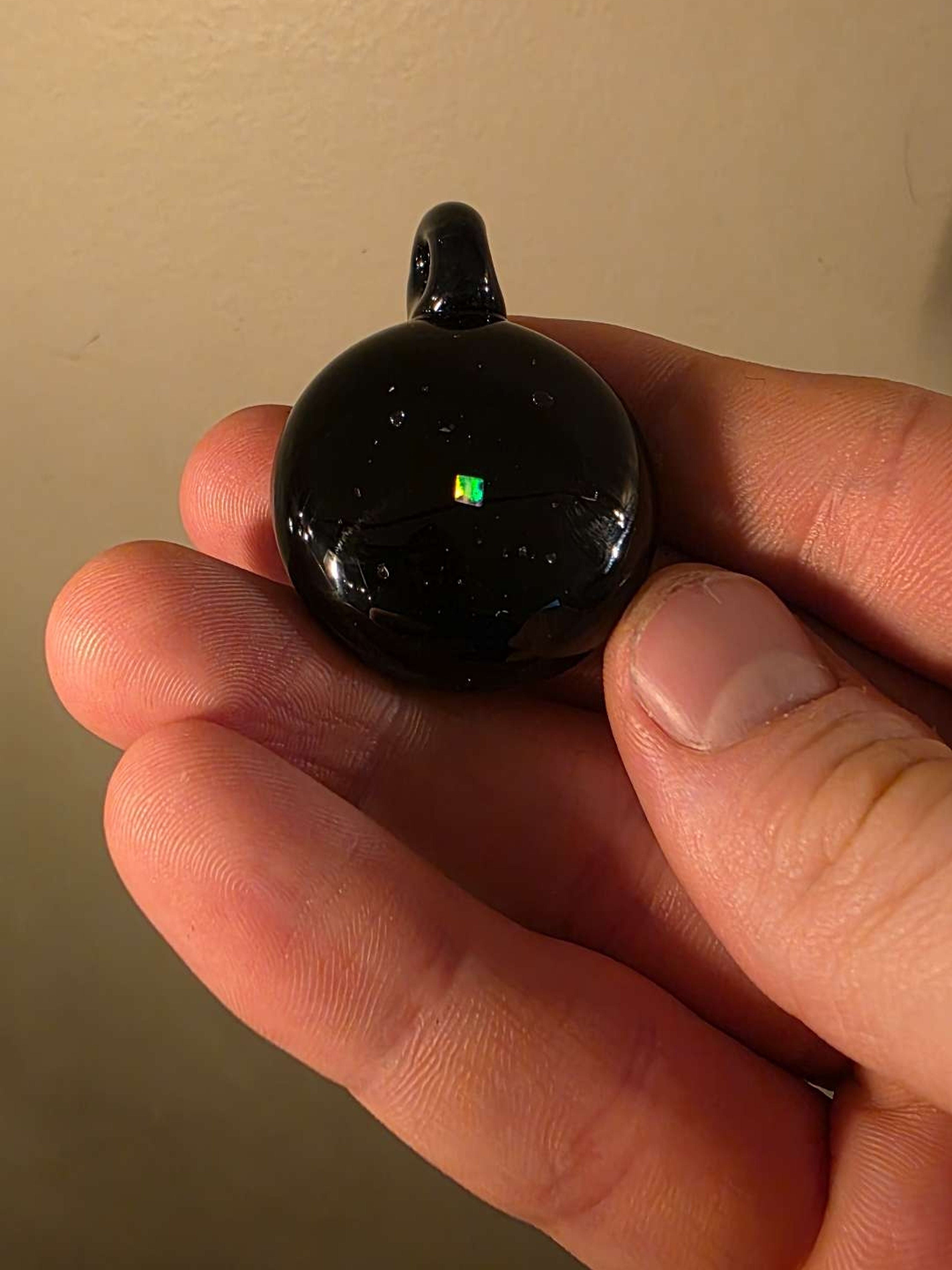 Preview pic of Black opal pendant