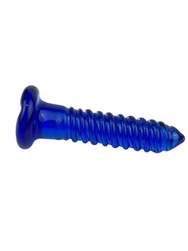 Preview pic of Cobalt Blue Terp Screws by Takoda Madrona
