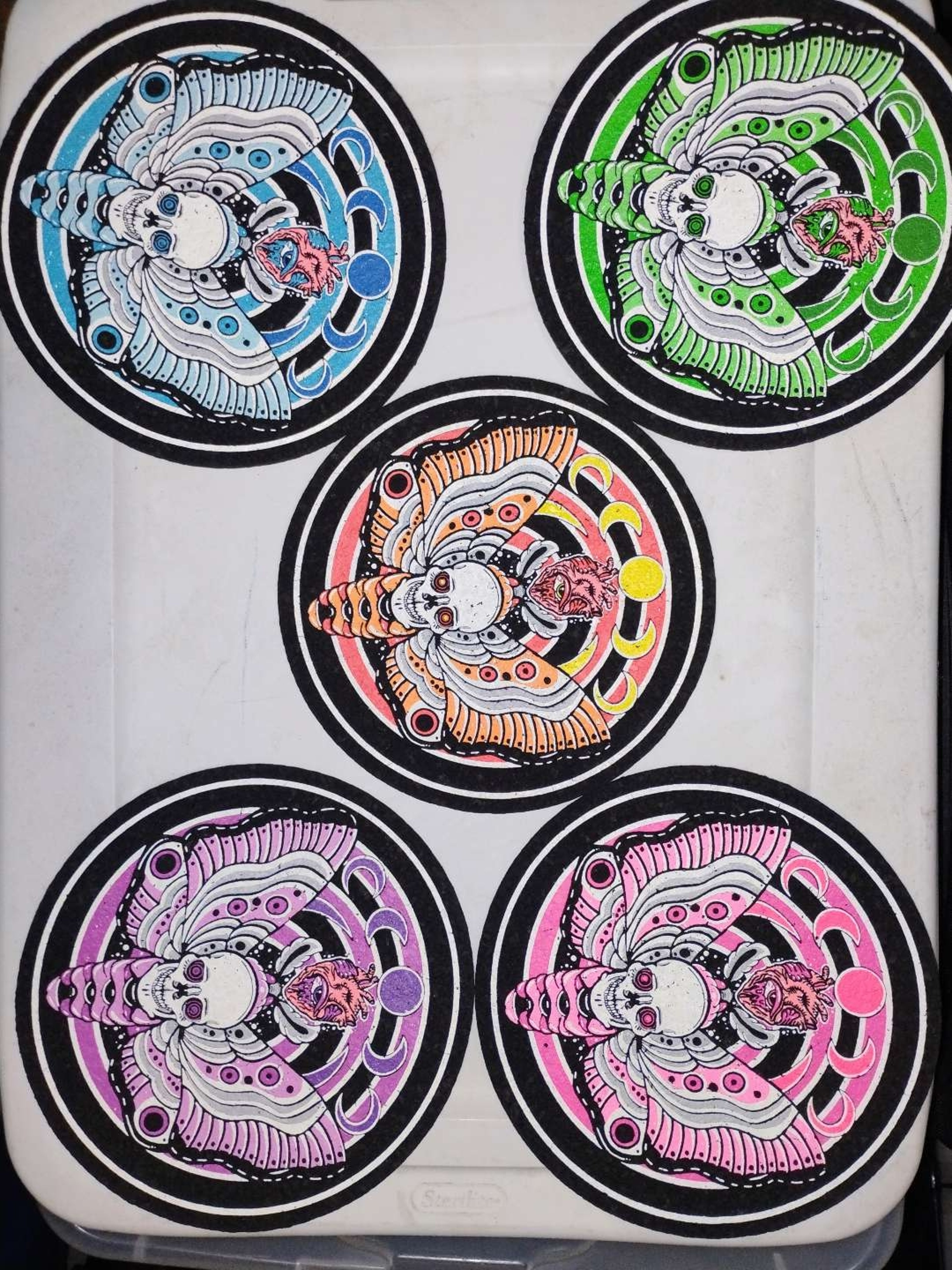 Preview pic of Darkmountaincult moth full set all #3/20