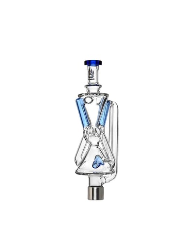 Preview pic of Hourglass Recycler Glass Nectar Collector