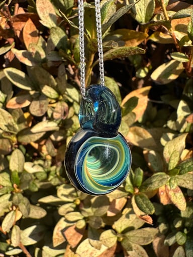 Preview pic of Vortex Pendant Multi-Color Yellow Green Blue