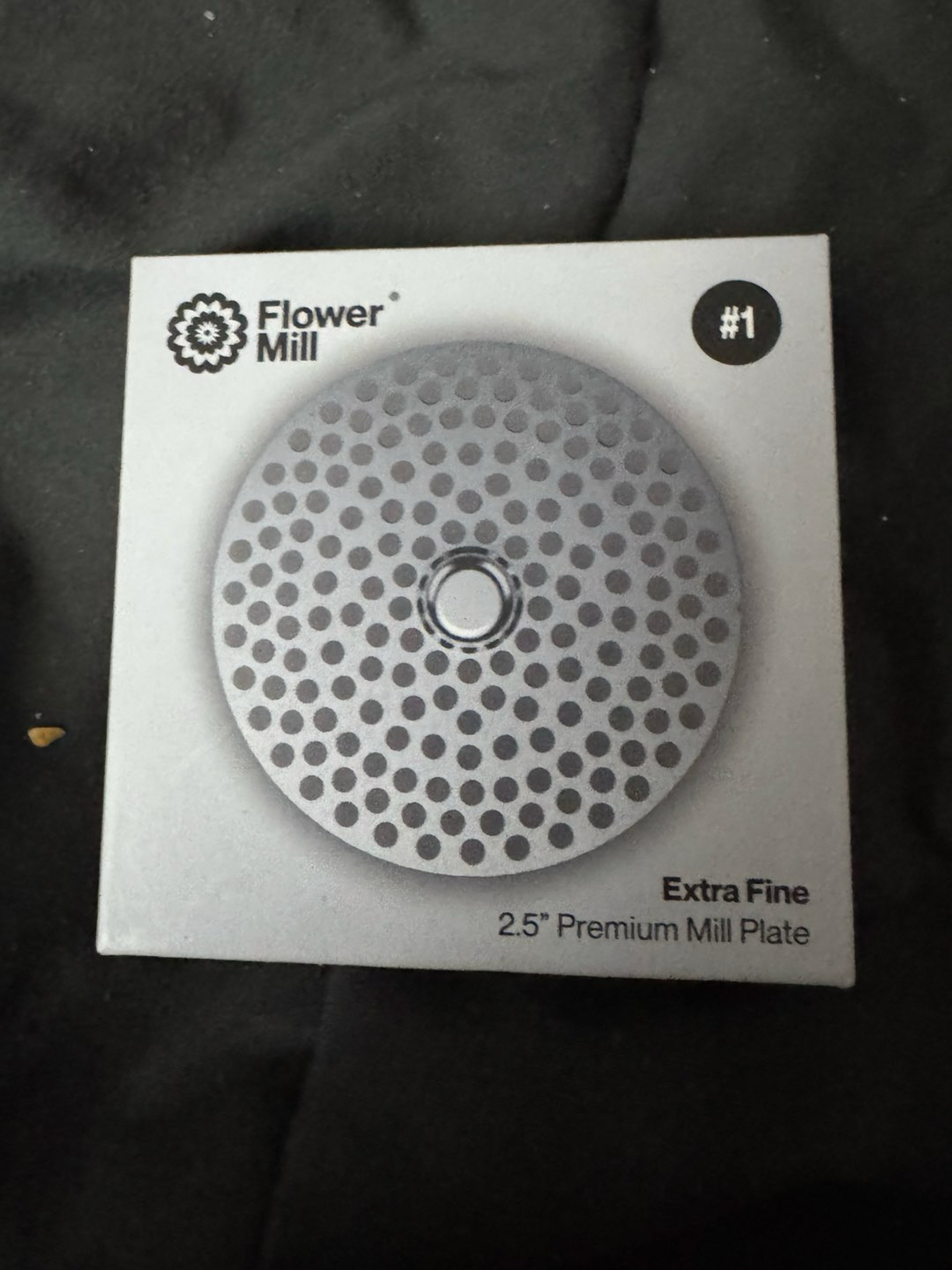 Preview pic of Extra Fine Flower Mill! 2.5  Premium Mill Plate! Brand New! Trusted Seller!