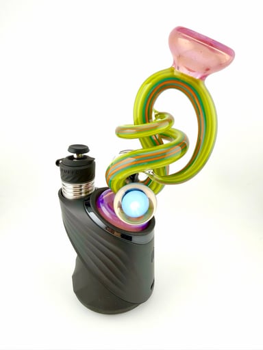 Preview pic of Cambria Glass Infinity Puffco Dry Top #1