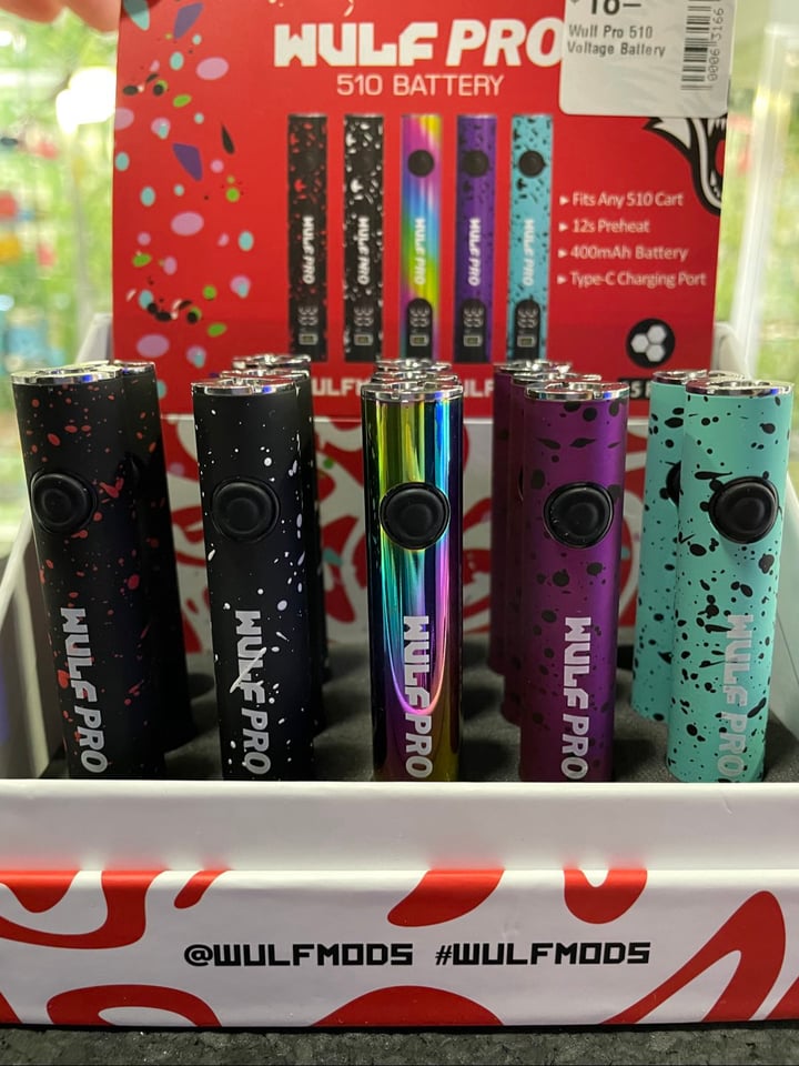 Wulf Pro 510 Battery | Shop Vape Accessories on GlassPass