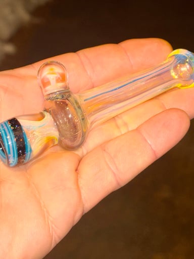 Preview pic of Crushed opal mushroom chillum