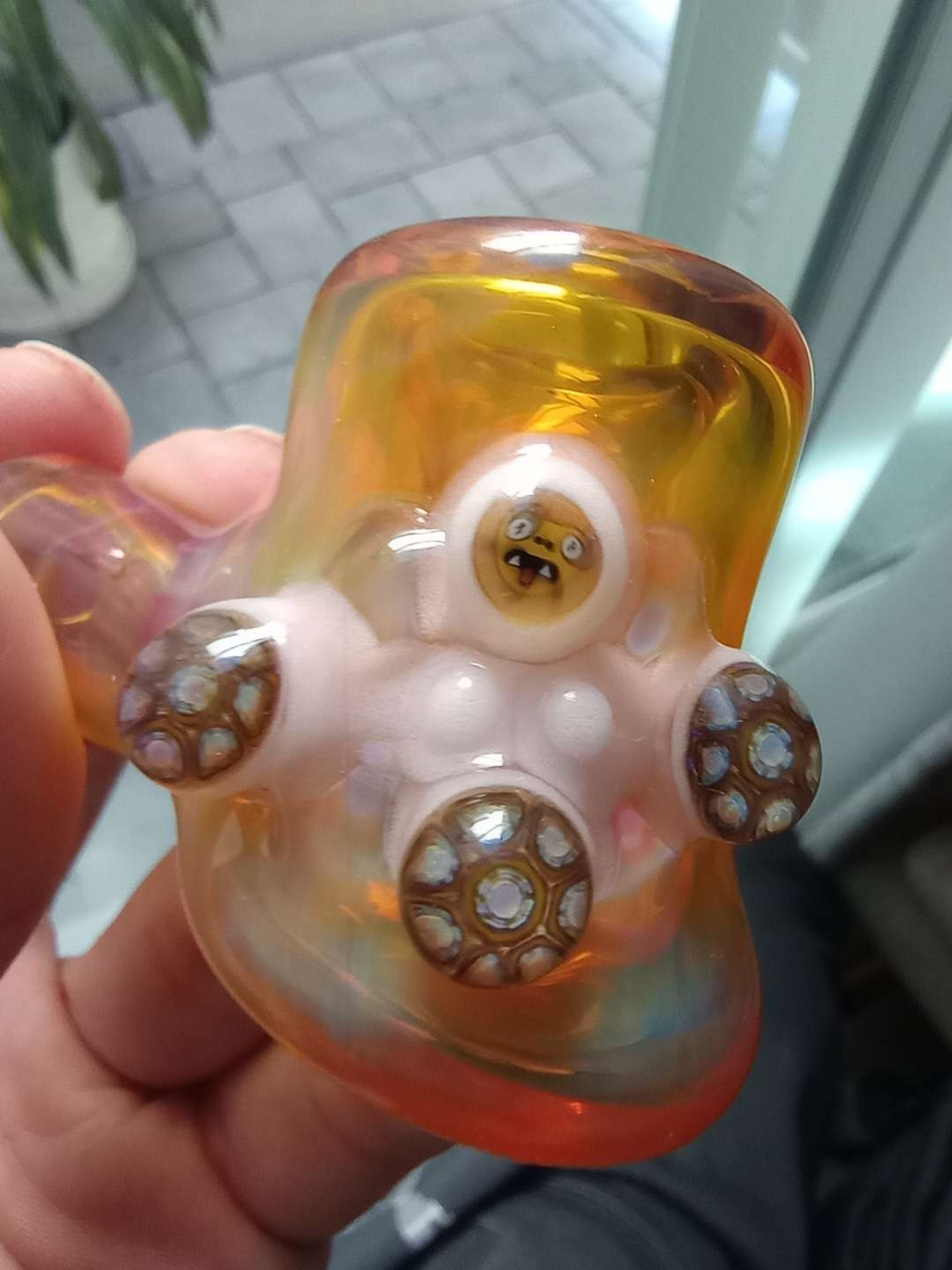 Preview pic of Tron glass pipe