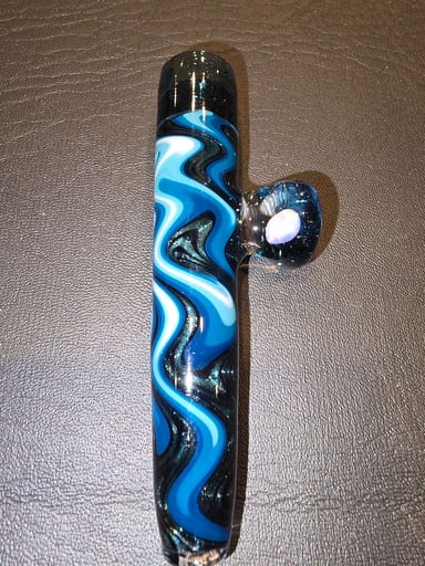 Preview pic of Blueberry glass chillum