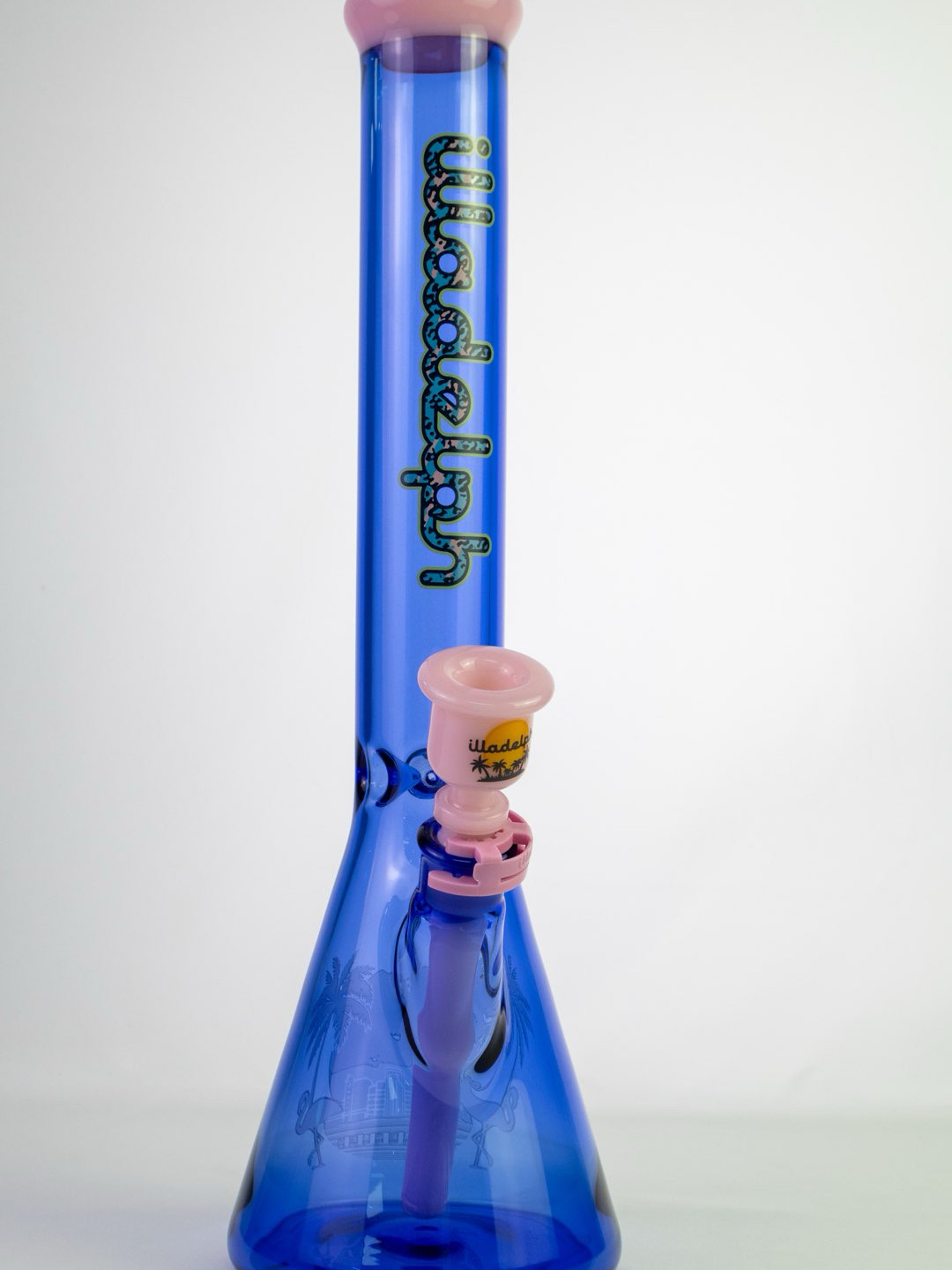 Preview pic of Illadelph South Beach 14MM Pink Beaker