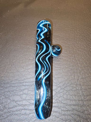 Preview pic of Blueberry chillum onie Heady glass