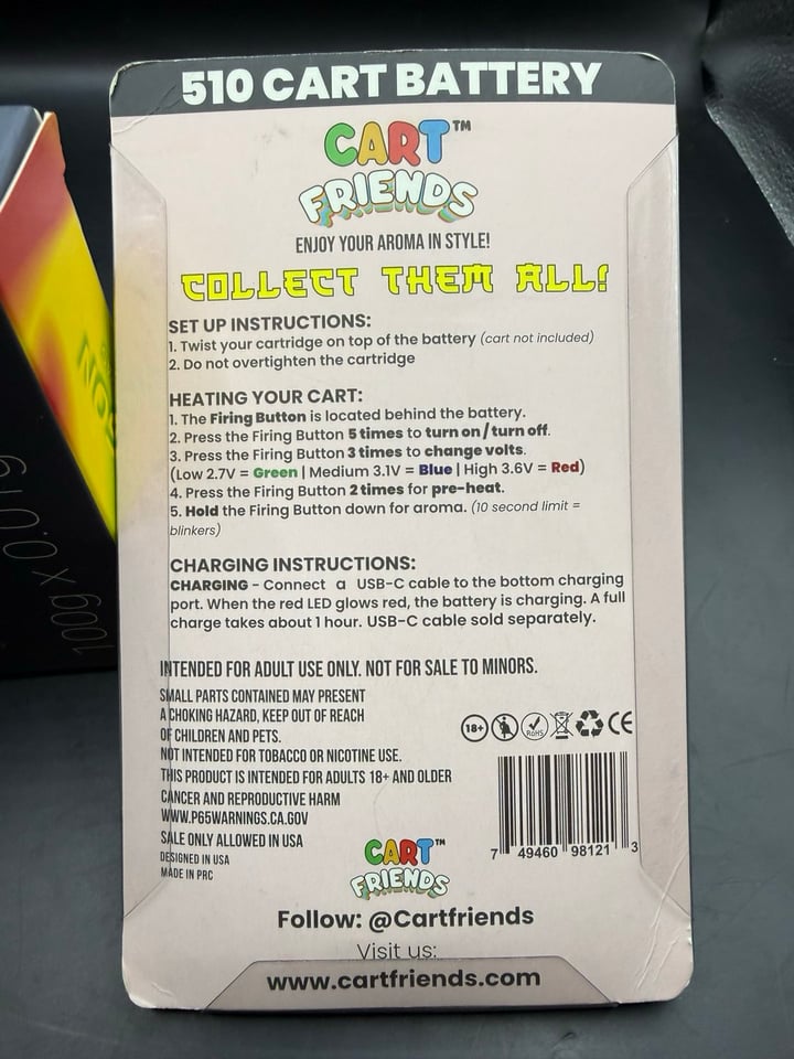carter vape battery instructions How to Properly Charge Your 510 Thread Vape Battery main image 1