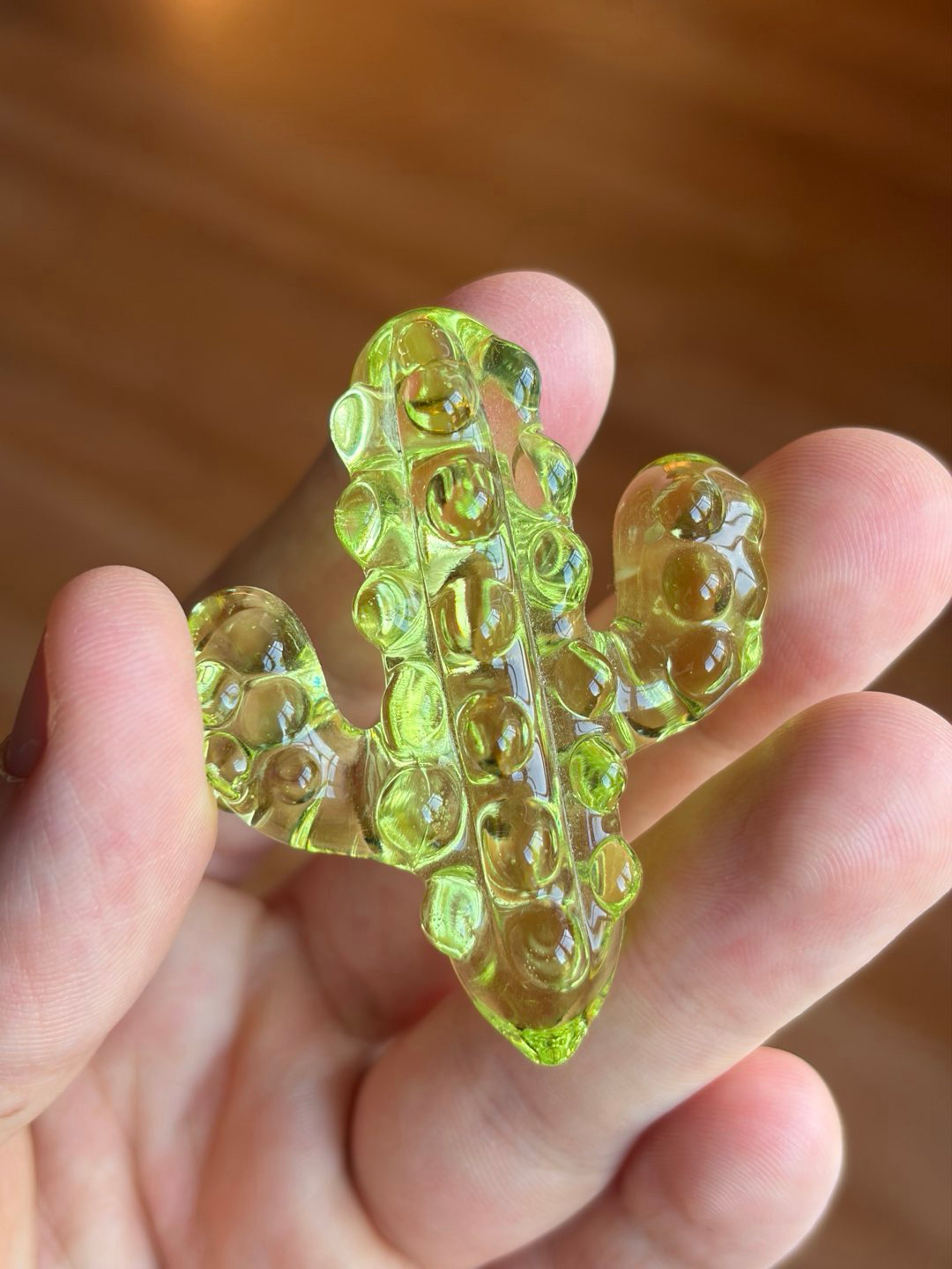 Preview pic of AZ Glassworks Saguaro Cactus Pendant