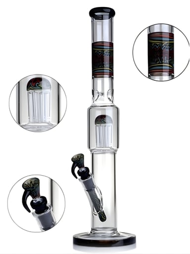 Preview pic of Phoenix Star 18” Wig Wag 8 Arm Tree Perc