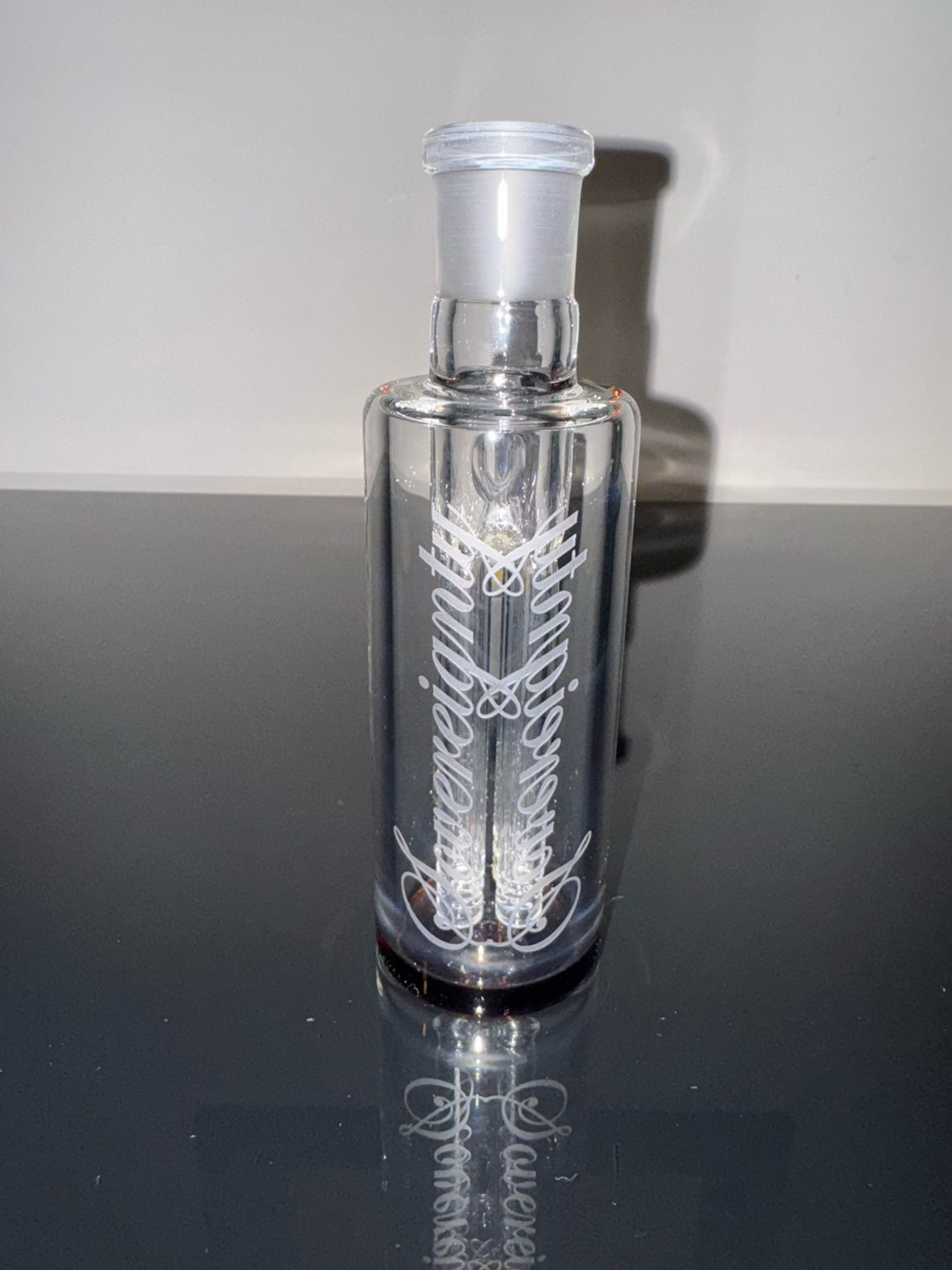 Preview pic of amber purple slitted 4 arm ash catcher