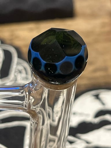Preview pic of Faceted sparkle slurper marble